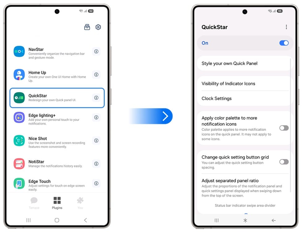 Good Lock search results in Galaxy Store