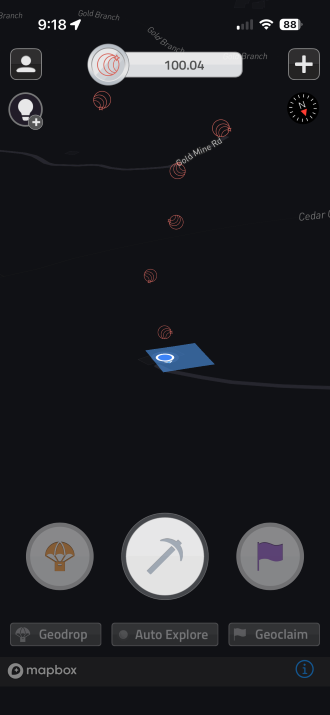 COIN app interface