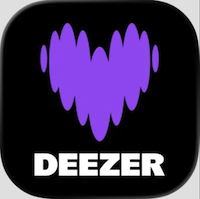 Deezer welcome screen