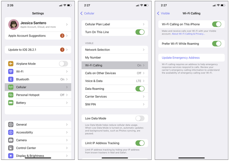 how to turn on wifi calling on iphone