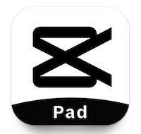 CapCut Pad video editing app CapCut Pad app logo