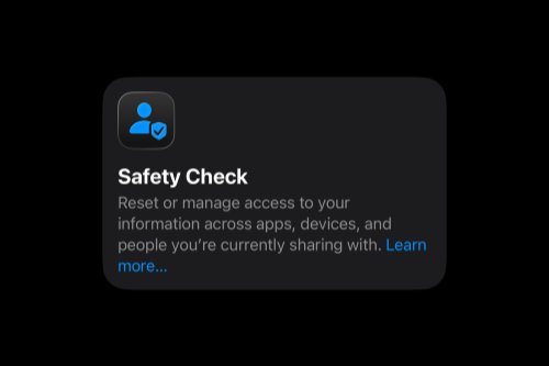 How to Use iPhone Safety Check to Take Back Your Privacy