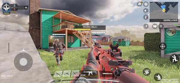 Call of Duty Mobile gameplay Gameplay screenshot of Call of Duty: Mobile