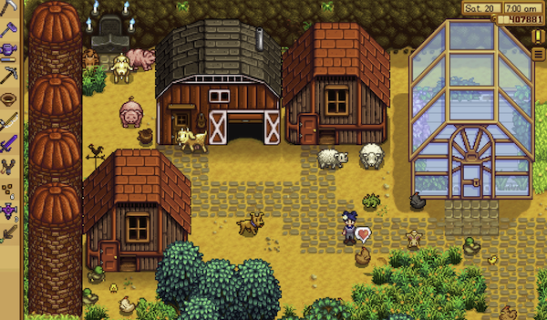 Stardew Valley on mobile Screenshot of Stardew Valley on mobile