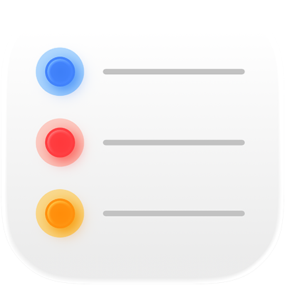 Reminders app icon