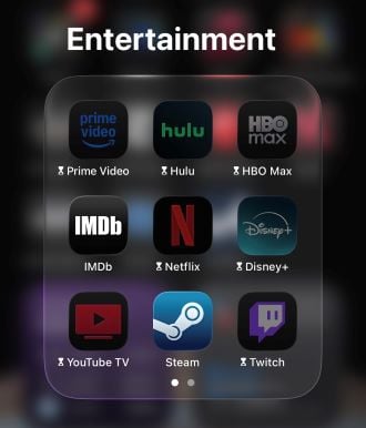 Streaming apps locked in the Autonomous app.