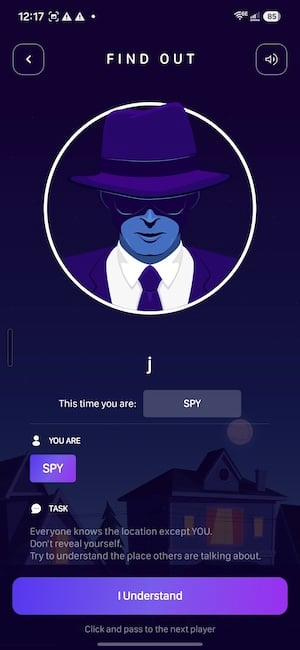 SpyFall spy card SpyFall spy card