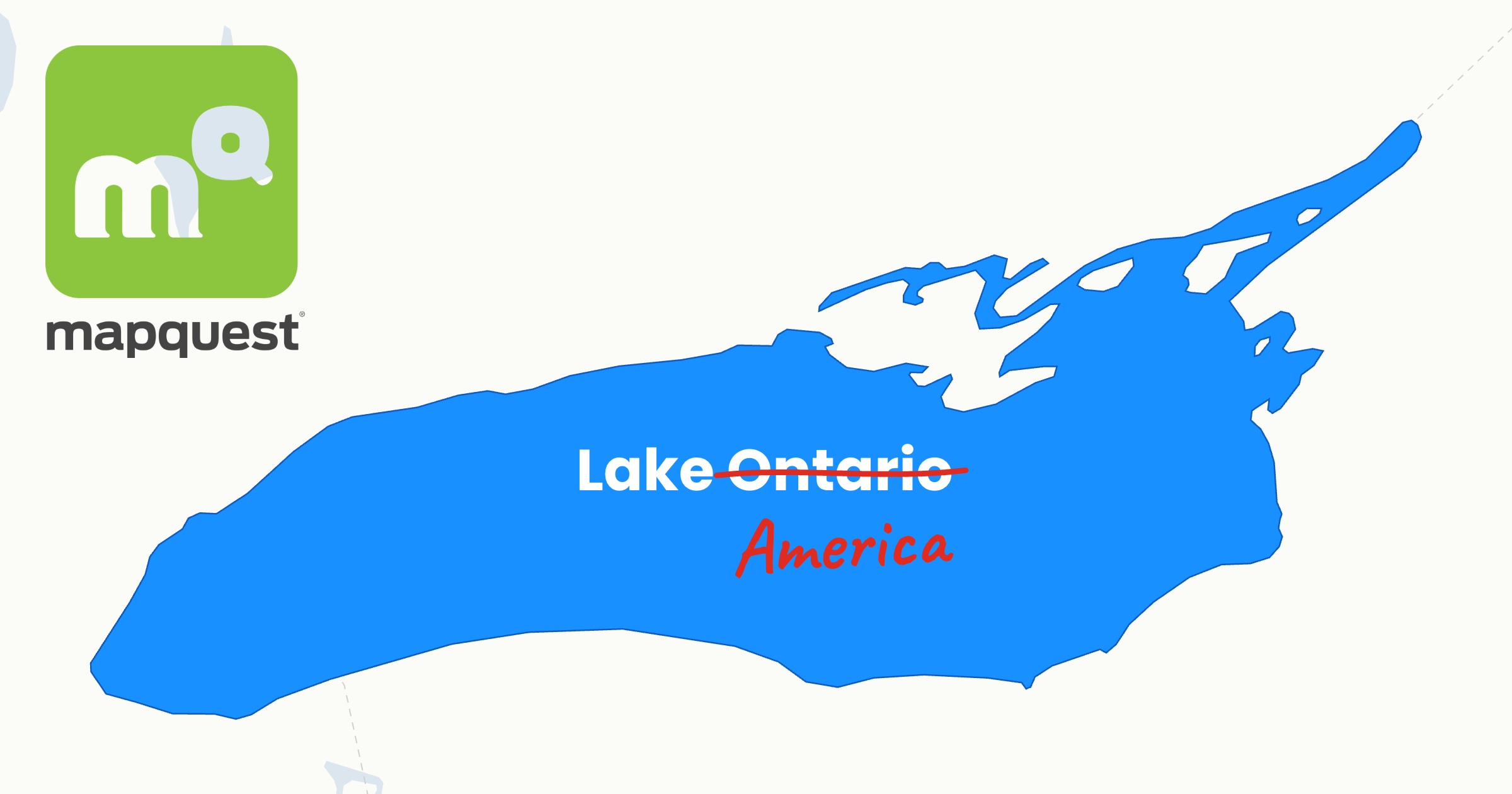 MapQuest is now the most downloaded app in the country, and Lake Ontario is why