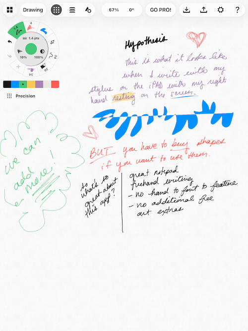 Screenshot of a concept map zoomed out in Concepts.